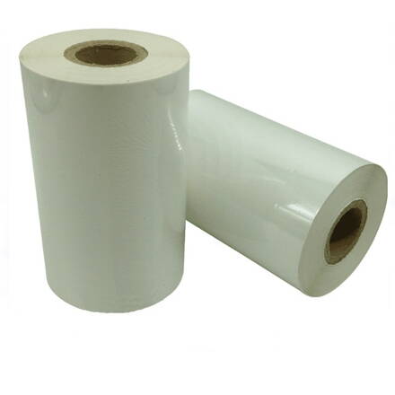 Resin ribbon 600m (diferent width) - Core 25mm - White