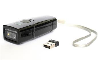 Čtečka Yumite YT-4060, kapesní bezdrátová, Bluetooth (BT) + 2,4 Ghz + USB, přečte 1D i 2D kódy