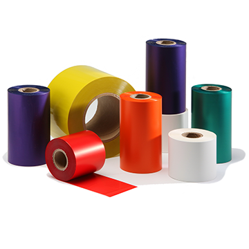 Wax ribbon 210m ( various widths ) - core 25mm - Color