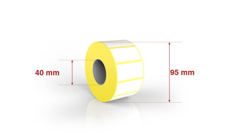 Samolepicí etikety 68x32 mm / 1250 etiket