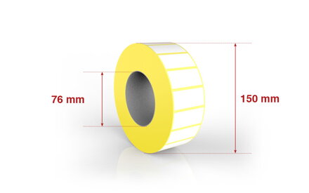 Self adhesive labels 100x99,5mm / 750 labels 