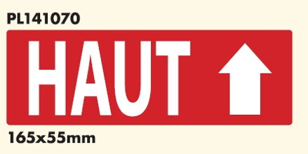 HAUT 165x55 mm