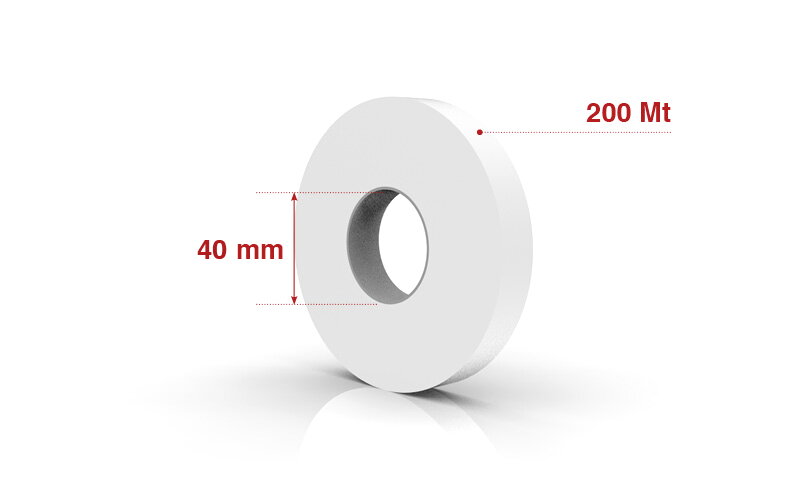 Roll textil stuff 30mm x 200m Roll textil stuff 30mm x 200m