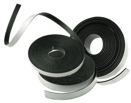 Self-adhesive magnetic tape