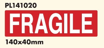 FRAGILE  140 x 40 mm