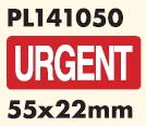 URGENT  55 x 22 mm